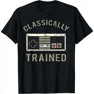 Video Game Retro Vintage Distressed T-Shirt Small