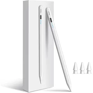 iPad Pencil 9th&10th Generation, 10 Mins Fast Charge Stylus Pen for  Pencil 1st/2nd iPad 6/7/8/9/10/11, Pro 11"/12.9"/M4, Air 3/4/5/M2/M3, Mini 5/6 with Palm Rejection, Tilt Sensitivity