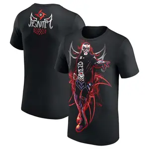 Men's Black Penta Portrait T-Shirt Professional Wrestler Tee For Man and Woman Unisex T-Shirt Hoodie Graphic Basic Cotton Tops Casual All Seasons