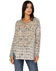 Johnny Was Women's Lakeside Darlyn Embroidered Blouse - B15021ao