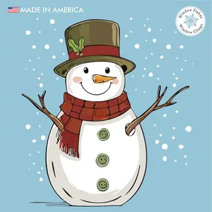 Snowman & Snowflakes