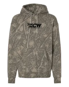 ECW Script Deadwood Camo Hoodie