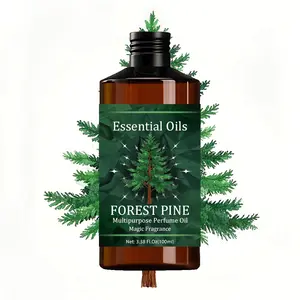 100ML Forest Pine Aromatic Oil, Aromatherapy, Long-Lasting Scent, Wellness, Home Use, Nail Hair Skin Care, Massage Diffuser Humidifier, Unisex Meditation Essential, Aromatherapy Scented Oils