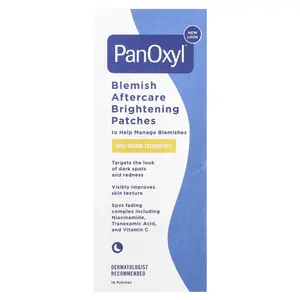 PanOxyl Blemish Aftercare Brightening Patches, 16 Clear Patches PanOxyl Blemish Aftercare Brightening Patches, 16 Clear Patches