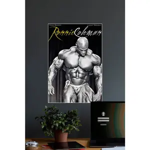 Ronnie Coleman, Gym, Motivational Poster
