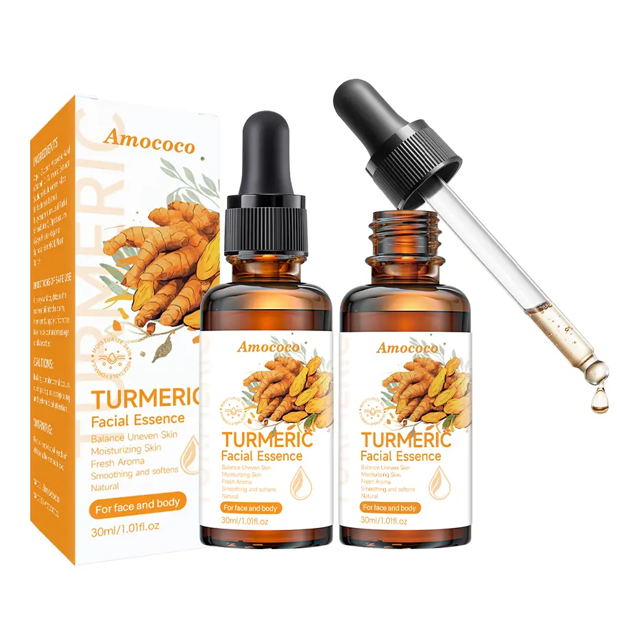 30ml Ginger Facial Essence Oil - Nourishing, Moisturizing, Brightening, Alcohol-Free Skin Care Product for Men & Women, All Skin Types