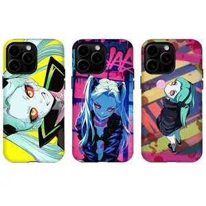 Cyberpunk Anime Fan Phone Case, Perfect Gift For Edgy Anime & Gaming Lovers,,Tough phone case,for iPhone 17 16 15 14 13 12 11 Pro Max for Samsung S21–S25 Plus Ultra,Gifts For Fans, Phone Accessories