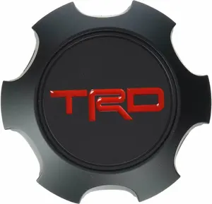 New TRD Matte Black Center Cap for Toyota Tacoma 4Runner PTR20-35111-BK