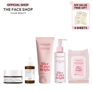 THE FACE SHOP All Around Cleansing + Skincare Routine Bundle