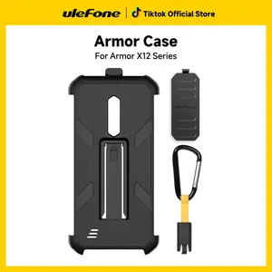 Ulefone Armor X12/Armor X12 Pro Multifunctional Protective Case Original Case with Back Clip Carabiner