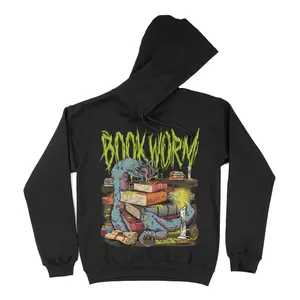 Book Worm - Premium Fleece Hoodie, Super Soft Hoodie, Book Lover, Gift for Reader, Smut Clothing