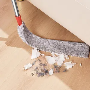 Retractable Dust Cleaning Brush, Long Handle Interior Dust Cleaning Brush, Household Cleaning Tool for Home Living Room Bedroom Sofa Under The Bed