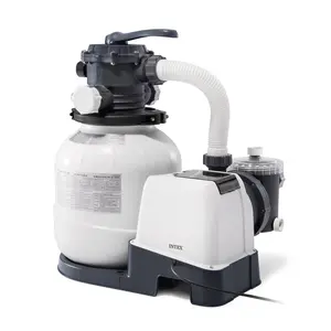 Intex 26645EG 2100 GPH Above Ground Pool Sand Filter Pump with Automatic Timer Intex 26645EG 2100 GPH Above Ground Pool Sand Filter Pump with Automatic Timer
