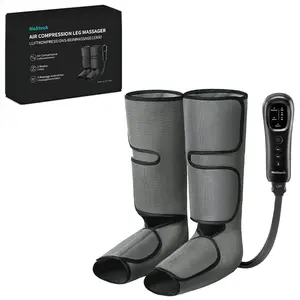 Nekteck Air Compression Leg Massager with 3 Massage Levels & Auto Shut Off Feature for Foot and Calf Comfort and Relaxation Nekteck Air Compression Leg Massager with 3 Massage Levels & Auto Shut Off Feature for Foot and Calf Comfort and Relaxation