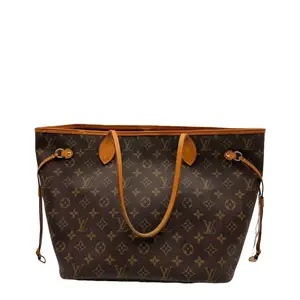 Pre-owned Louis Vuitton H5 LV Neverfull Classic Old Flower Tote Bag H19720