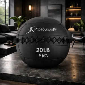 Soft Medicine Balls with Color-Coded Weights, 20 Lb