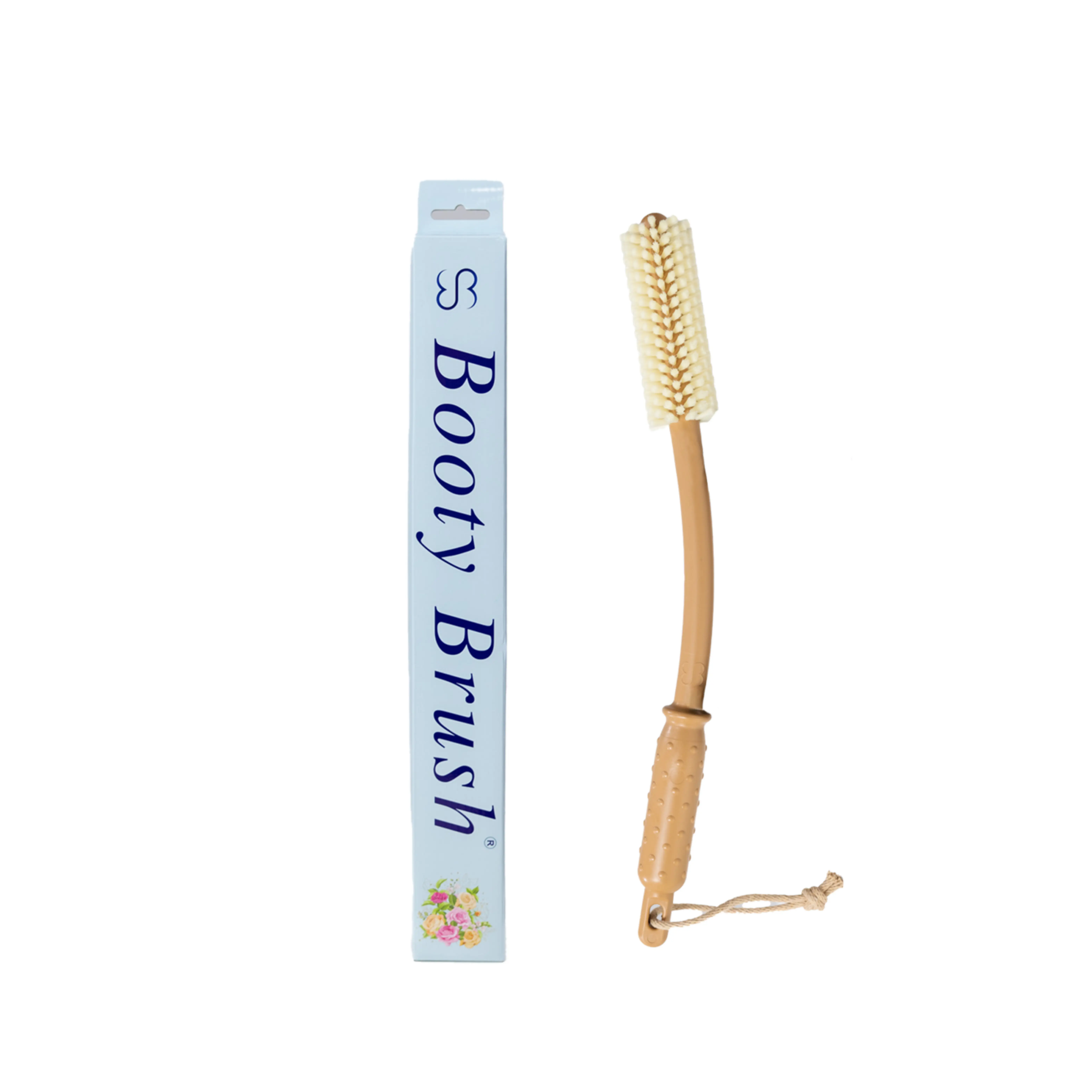 BOOTY BRUSH Exfoliating Shower Brush Caretakers Tool