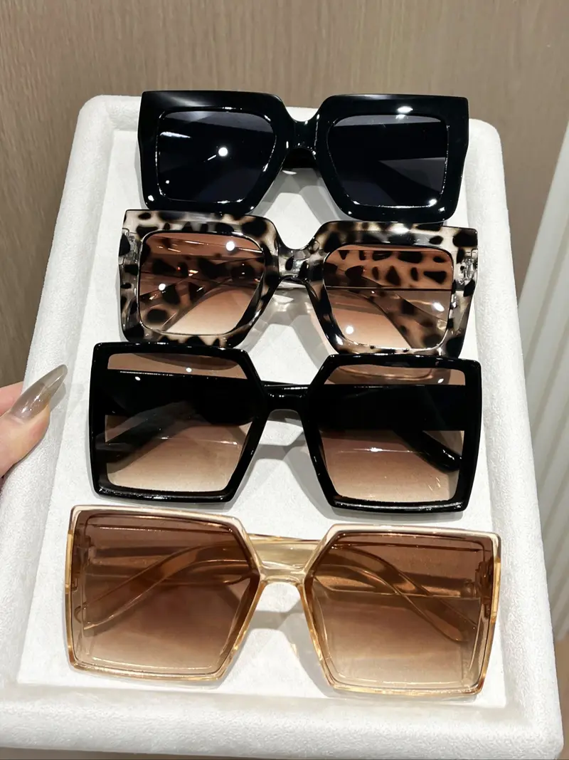 3-Piece Rectangular Classic Vintage Women