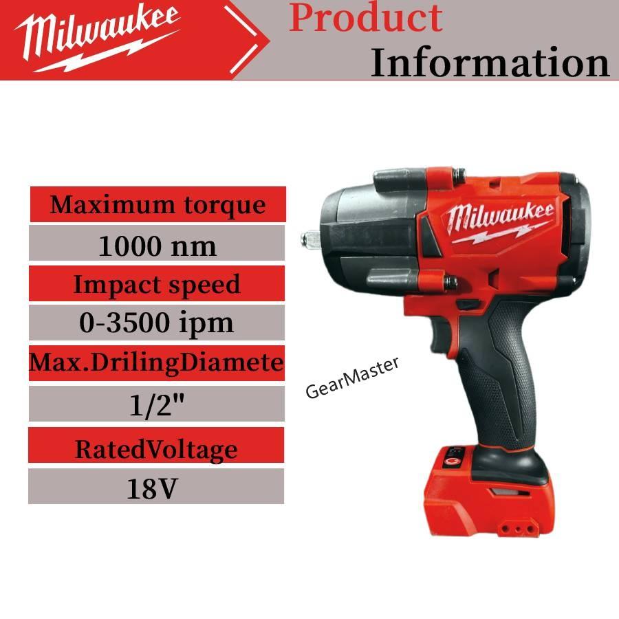 Remove Rusted Bolts in 1s! Milwaukee M18 Style 1000Nm Impact Wrench ️ Must-Have for Tire Change Remove Rusted Bolts in 1s! Milwaukee M18 Style 1000Nm Impact Wrench ️ Must-Have for Tire Change
