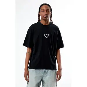 Pacsun Men's Thorn Heart Embroidered T-Shirt
