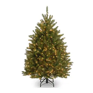 National Tree Co. 4.5' Dunhill Fir Tree with Clear Lights