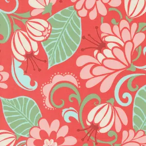 Tango | Sarabande | Florals | Tangerine | 27330 12