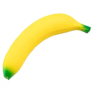 Simulated Banana Realistic Fruit Squishy, Stress Relief Soft Toy for Adults & Kids, Prank Party Favors, Funny Novelty Squeeze Toy Set, Slow Rebound Birthday Gift Box, Decompression Fidget Toy, Anxiety Relief, Summer Vibes
