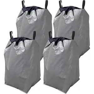 Moving Bags Heavy Duty , 66 Gallon XL  Storage Bags with Handles, College Packing and Moving Supplies, Set of 4