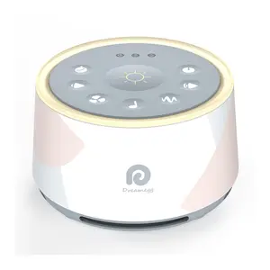 Dreamegg D1 Pro White Noise Sound Machine, 3-in-1 Soother Sound Machine Separate Night Light, 29 HiFi Sounds, Noise Machine for Sleeping & Relaxation for Adults Registry Gift (D1 Upgraded) Audio Speakers