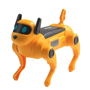 Ai Machine Dog Assembly Kit, Educational Science Toy for Kids, DIY Remote Control Mechanical Dog, Perfect Gift for Boys and Girls