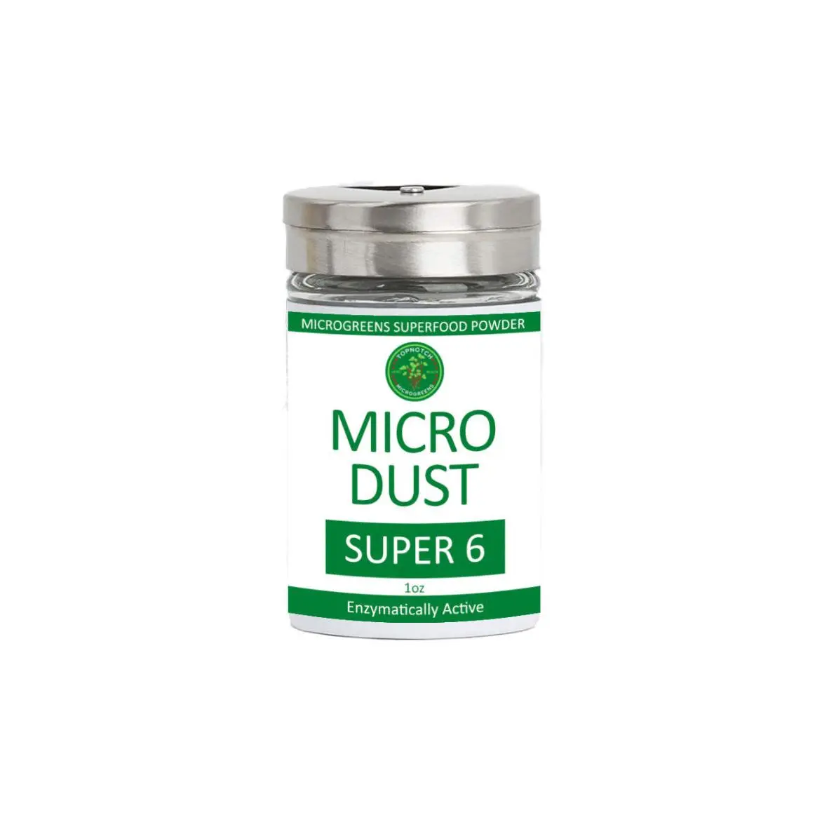 MicroDust, Super 6, Organic, 0.5oz, TopNotch Microgreens