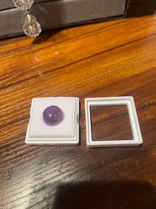 17.5ct Rwandan Amethyst Round Loose Gemstone – Natural & Untreated (Collectible or Custom Setting)
