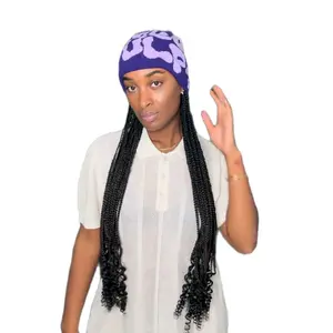 Original 1b Color Braids with Curly Ends - Hair Accessory