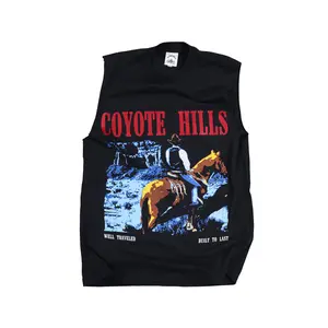Well Traveled Cut-off Tank - Vintage Black