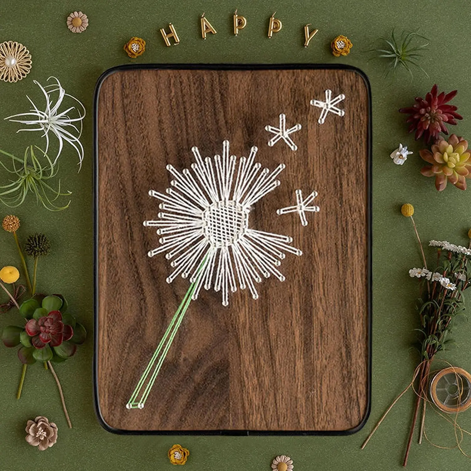 Dandeli String Art Kit by Wizardi F07-M12-3-DHBC18330