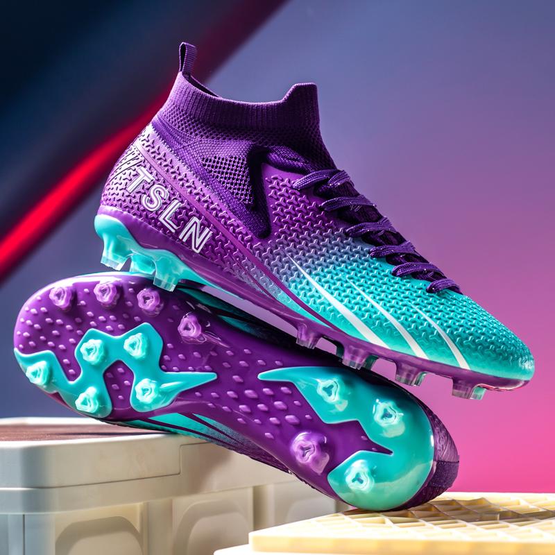 Delivery within 24 hours Football shoes Men's and women's outdoor sports Football boots Competition dedicated soccer shoes EU37-EU45