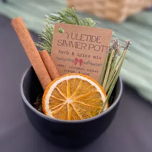 Yuletide Simmer Pot Kit for the Holidays / Christmas