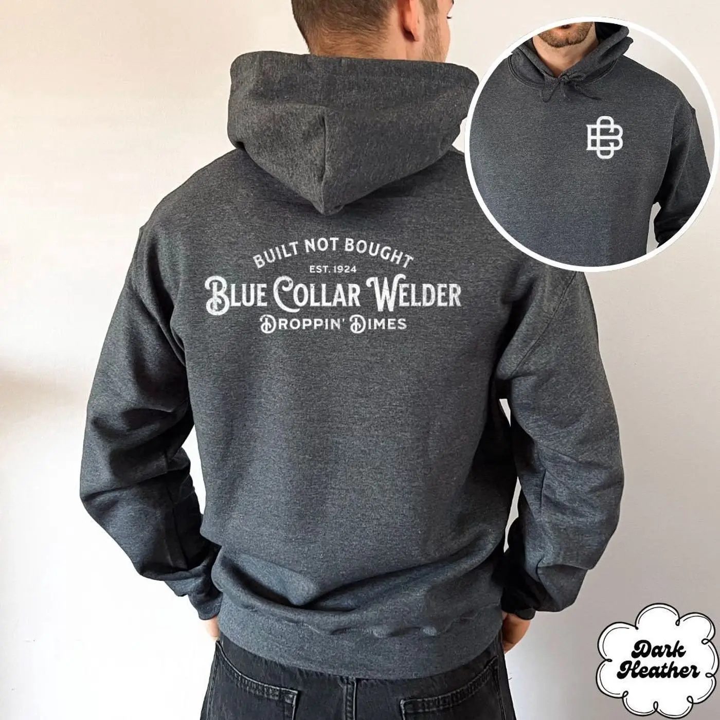 Blue Collar Gift, Blue Collar Hoodie, Pipeline Welder Hoodie, Welder Shirt, Gift For Welders, Fathers Day Gift