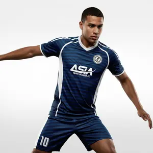 Youth Custom Football Jersey Personalized Soccer Team Kit