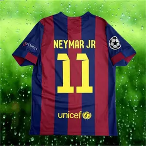 2014 2015 Home No.11 Neymar Short-Sleeve Soccer jerseys