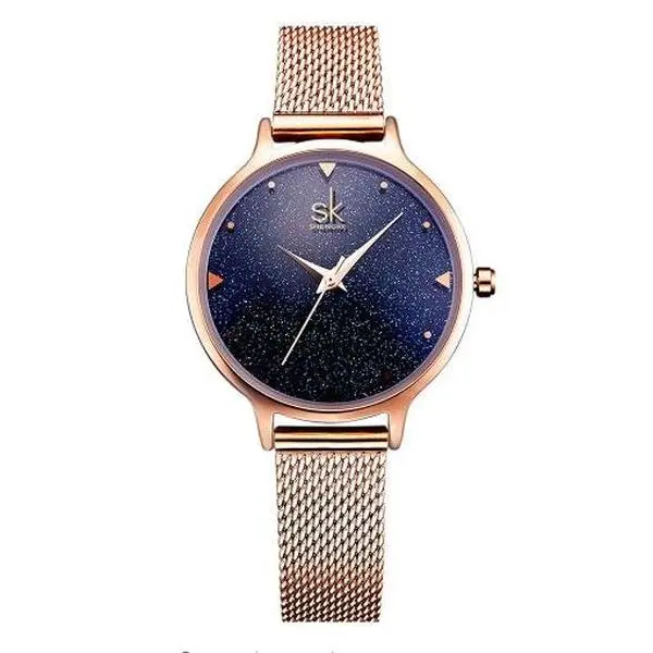 Celeste - Elegant Minimalist Stardust Watch for Her