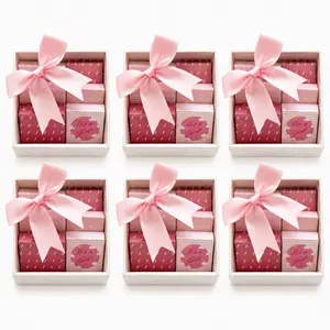 It’s a Girl Birth Announcement Chocolate Favor Boxes Festive Party Supplies for Baby Shower, Newborn Gifts