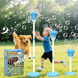Bubble Machine for Kids,Automatic Standing Bubble Maker Machine Height Adjustable Up to 47 Inches Outdoor Battery Bubble Machine,Music for Toddlers Birthday Party Gifts,Adjustable Height,Massive Bubbles,Outdoor Summer Party Toy Outdoor Kids Toy