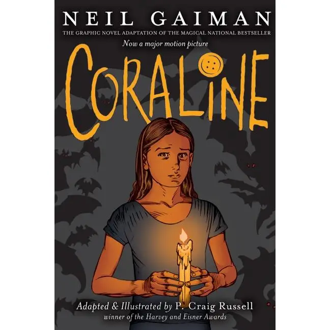 Coraline Graphic Novel: A Graphic Novel by Neil Gaiman||P. Craig Russell [Paperback Book]