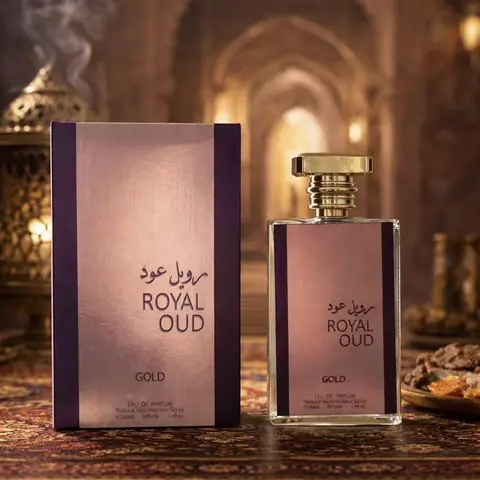 Secret Plus Women's Royal Oud Eau De Parfum (EDP) Fragrance Spray - Earthy Woody Scent, Long-Lasting Women Perfume, Elegant Exotic, 3.4 FL. OZ. Full-Size Bottle, Daytime Elegance, Evening Allure, Ideal for Gifting