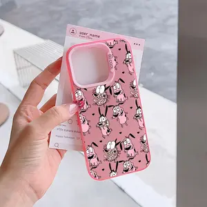 Cartoon Courage The Cowardly Dog Phone Case Compatible with for iphone 16, 15, 14, 13, 12, 11 Pro Max, X, XR, XS Max, 8, 7 Plus, Featuring a Shockproof Matte Back
