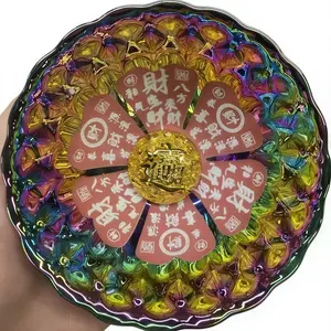 Majestic Iridescent Horse & Fortune Mandala Jianzhan Teacup