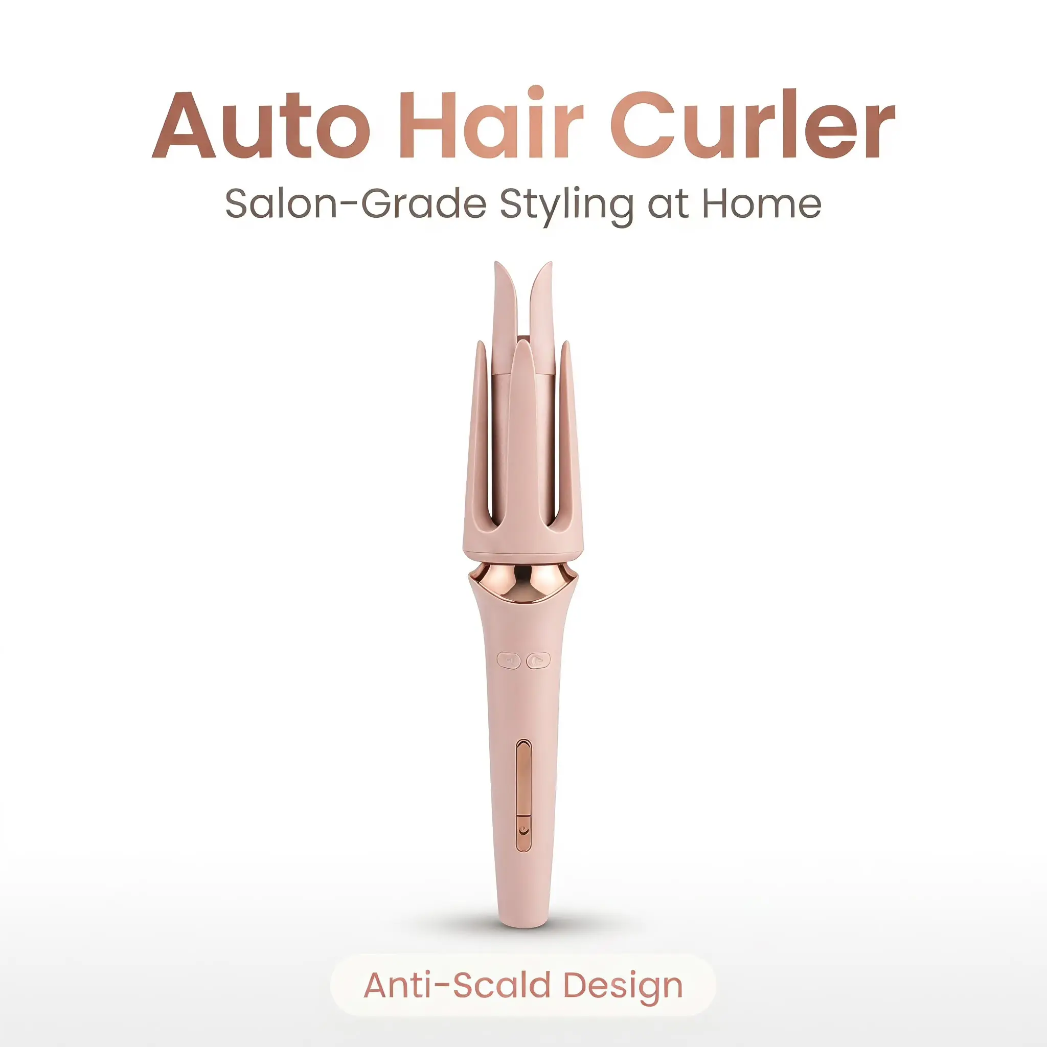 Professional Automatic Hair Curler - Salon-Grade 360-Degree Rotating Barrel, Adjustable Temperature Portable Styling Tool for Beauty & Personal Care Hair Styling