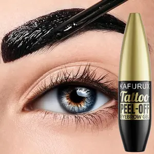 Long-Lasting Waterproof Eyebrow Pencil, Non-Fading Tattoo Brow Color, Peel-Off Design for Natural Look, Ideal for Daily Use and Makeup, Eyebrow Products