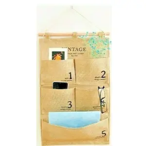 Wall Door Hanging Storage Organizer, 23 x 13 Inches